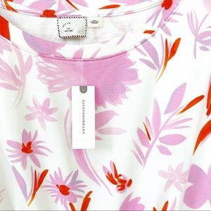 NWT! Postage Stamp (Anthro) floral peplum top